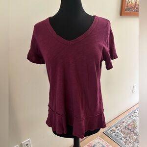 Anthropology Left of Center Tee Shirt